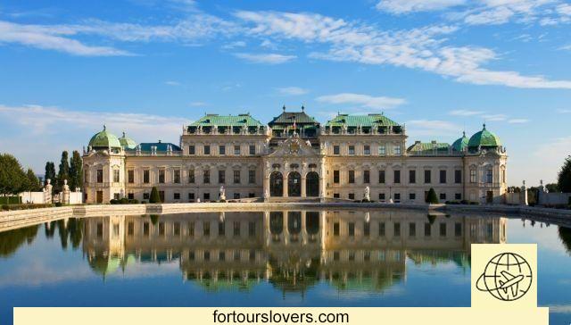 Le château du Belvédère de Vienne et l'histoire du baiser de Klimt