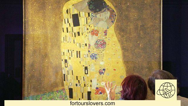 Le château du Belvédère de Vienne et l'histoire du baiser de Klimt