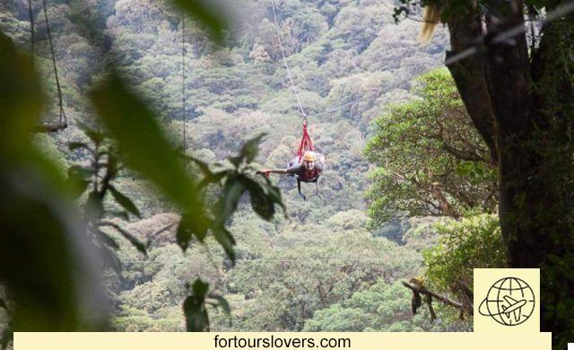Aventuras en Costa Rica: el tour de canopy en Monteverde