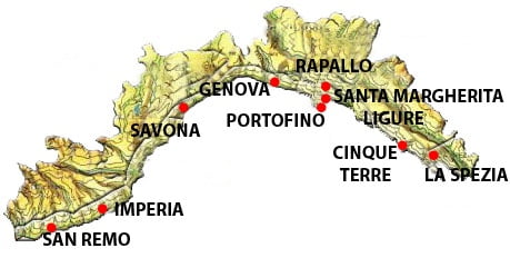 Vacaciones en Liguria: dónde ir a dormir en la riviera este y oeste