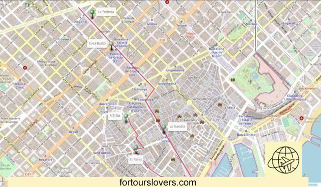 Que voir à Barcelone en 4 jours : itinéraire avec MAP