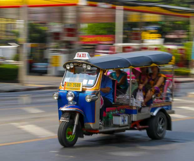 How to get around in Tuk Tuk in Thailand, Tips