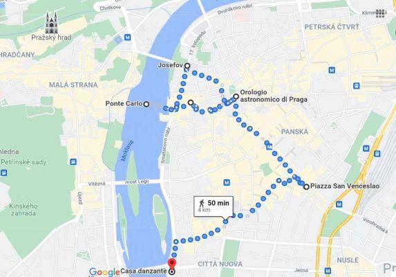 Qué ver en Praga en 2 días: itinerario a pie con mapa