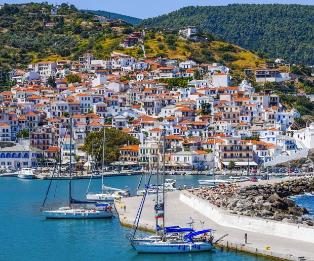 Dónde alojarse en Skopelos