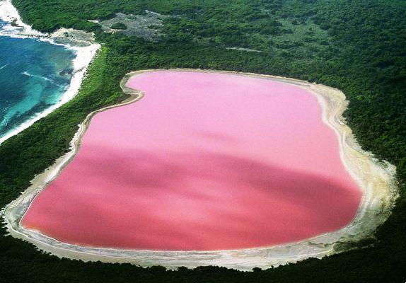 Lago Hillier, el misterio del lago rosa en Australia