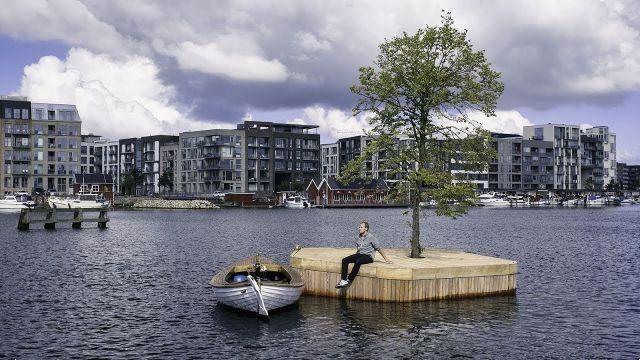 Las islas artificiales llegan a Copenhague