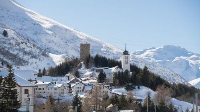 É considerada uma das aldeias mais bonitas da Suíça