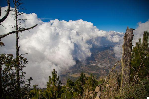 Acatenango, acampar en un volcán activo en Guatemala