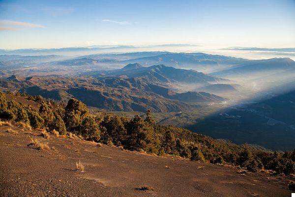 Acatenango, acampamento em um vulcão ativo na Guatemala
