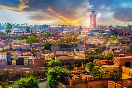 Best areas and hotels to sleep in in Marrakech