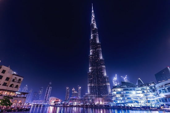 The Burj Khalifa in Dubai, ticket prices to visit the tallest skyscraper in the world