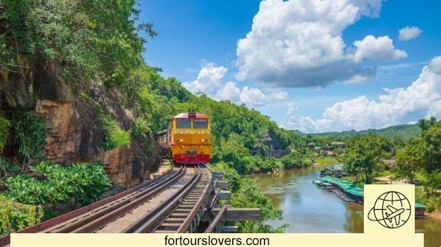 Tailândia de trem, as melhores viagens para fazer