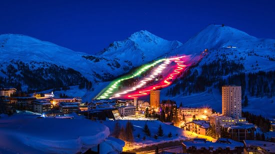 Via Lattea: places to stay and ski, how to get there
