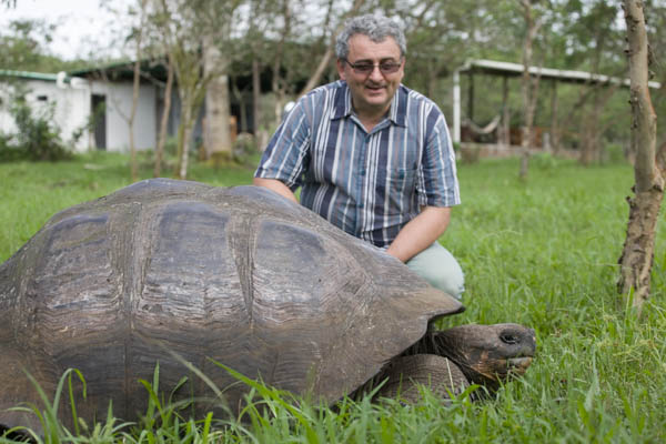 Descubriendo las tortugas gigantes de Galápagos en la isla de Santa Cruz