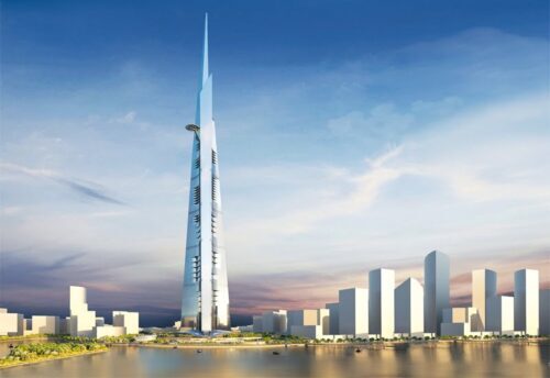 The new tallest skyscraper in the world is under construction, over 1000 meters !!!