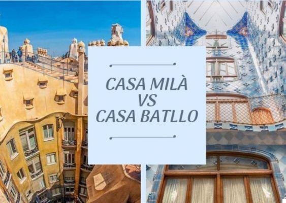 Casa Milà ou Casa Batlló, que é a mais bonita e qual a visitar