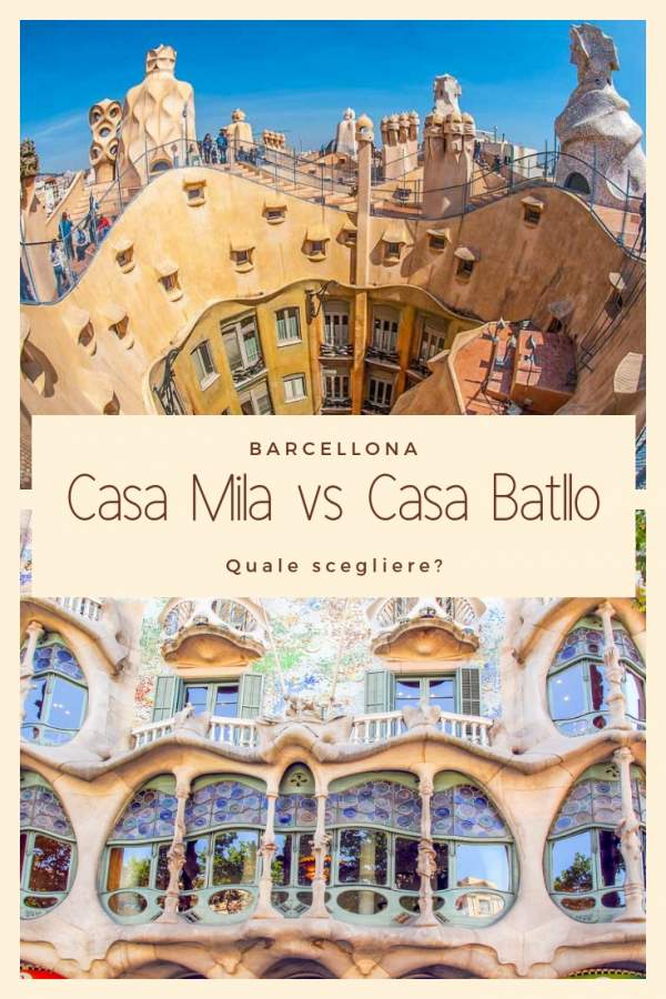 Casa Milà or Casa Batlló, which is the most beautiful and which one to visit