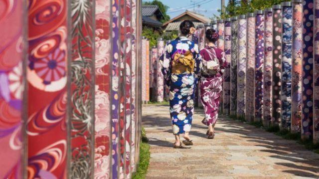 Japan: what the Kimono Forest is and where it is located