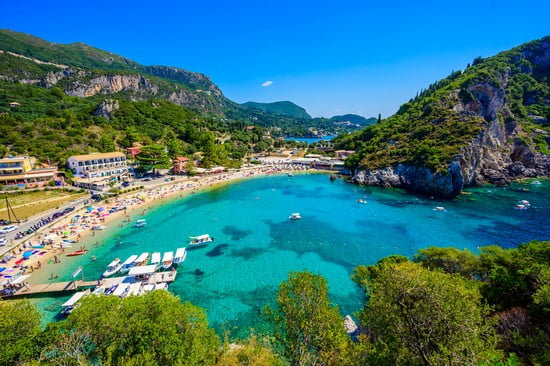 Corfu one of the most beautiful islands in Greece