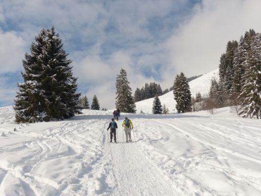 Itinéraires en raquettes à neige à travers l'Italie