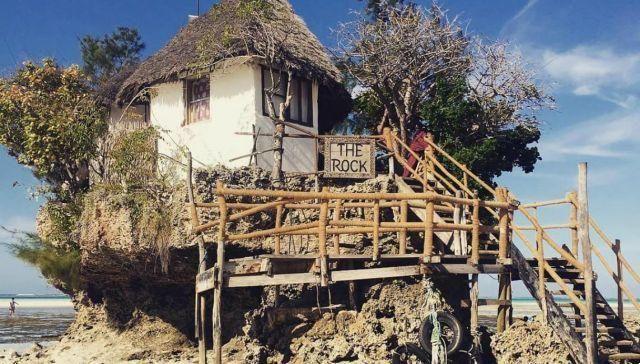 A Zanzibar The Rock, le restaurant sur le rocher pour admirer l'océan