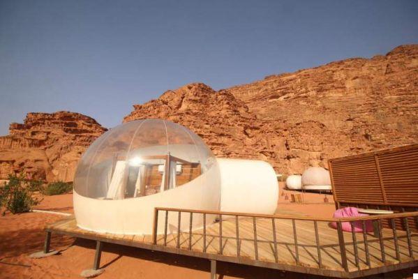 Où dormir dans le Wadi Rum : Tented Camps, Lodges ou Martian Domes ?
