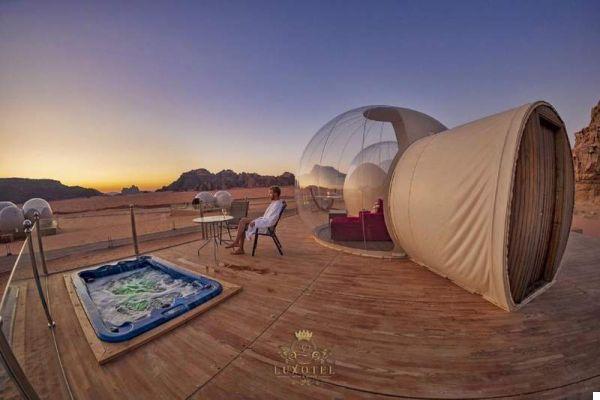 Dónde dormir en Wadi Rum: Tented Camps, Lodges o Martian Domes?