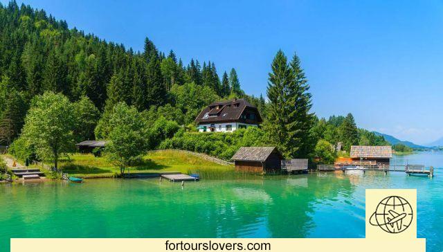 La región de Austria donde los lagos son de color turquesa