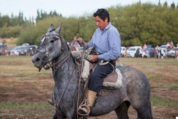 Gauchos d'Argentine, Un rodéo dans la steppe de Patagonie