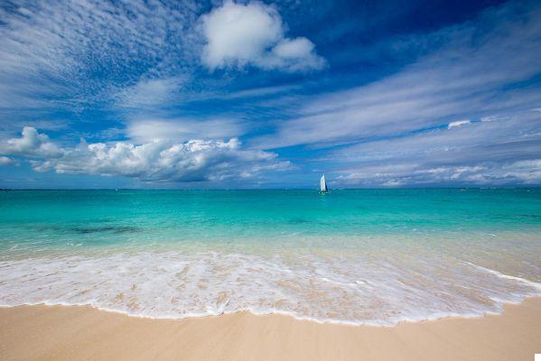 In the tropics: the Turks and Caicos islands