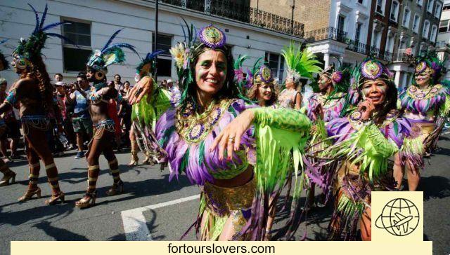 Carnaval de Notting Hill en agosto: todas las fechas y actividades