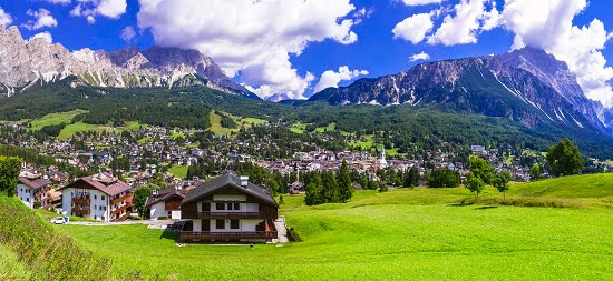 Férias em Cortina d'Ampezzo: onde dormir e o que fazer