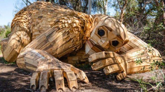 Les géants de bois sont arrivés en Australie