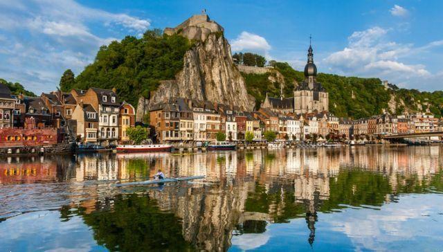 One day in Dinant, Belgium, to the notes of the Sax