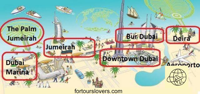 Dónde alojarse en Dubai: áreas y mejores hoteles económicos o de lujo para dormir