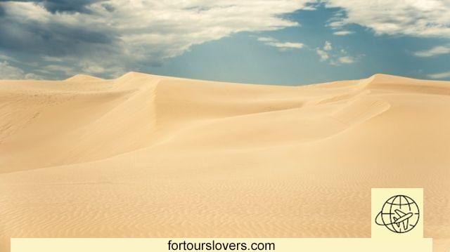 Las dunas de Piscinas, en Cerdeña, el 