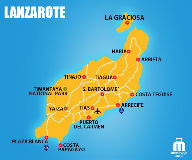 Dónde alojarse en Lanzarote