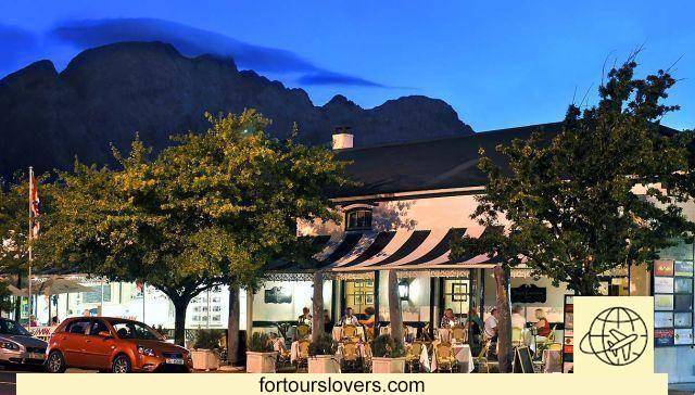 They call it Little France, but Franschhoek is in South Africa