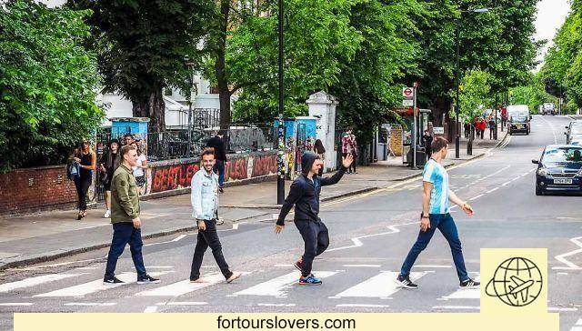 In London, a tour of the Beatles' locations