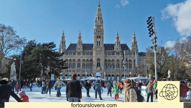 La patinoire la plus spectaculaire d'Europe se trouve à Vienne