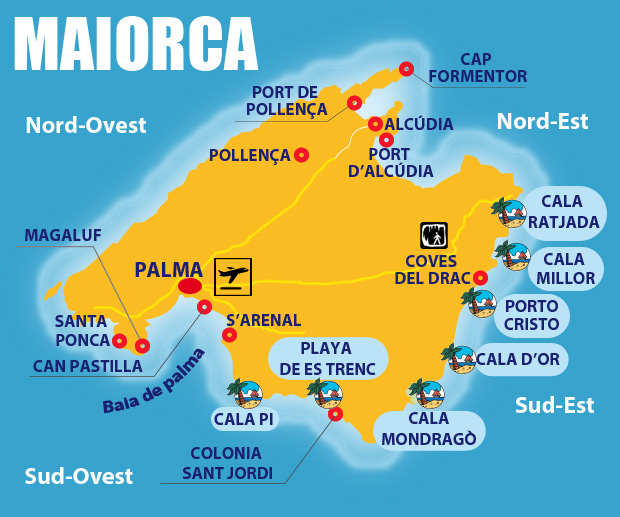 Dónde alojarse en Mallorca
