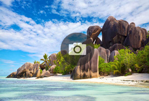 Seychelles, the most beautiful beaches are on the island of La Digue