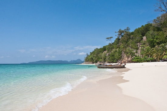 Bamboo Island Beach, one of the most beautiful beaches in Thailand
