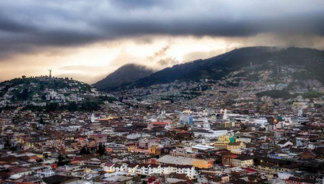Quatro dias Quito, capital do Equador