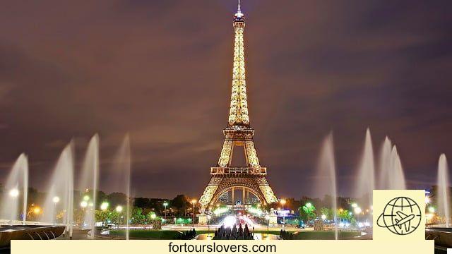 Os melhores, mais visitados e mais belos destinos em França