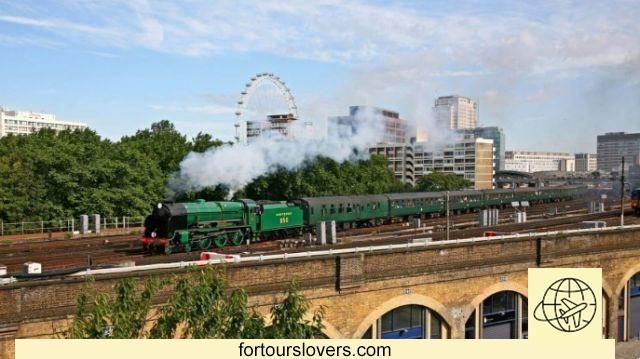El tren de vapor de Londres a Windsor es un verdadero viaje al pasado