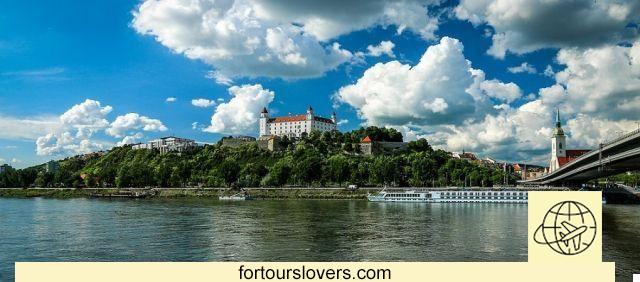 The romantic cruise on the beautiful blue Danube